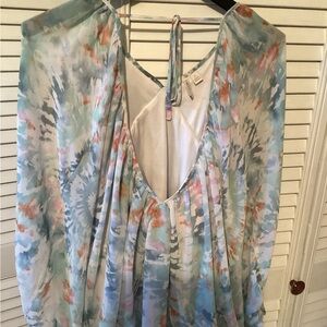 Cato ladies dolman sleeve pullover blouse pullover blouse, size large